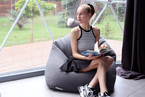 Крісло Puffy MINI Home Gray