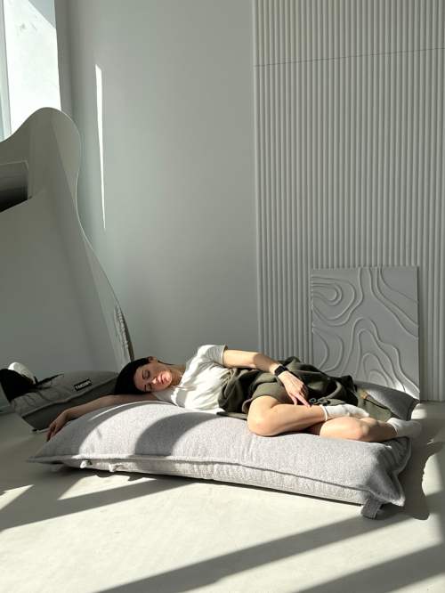 Крісло Puffy Home Light Gray